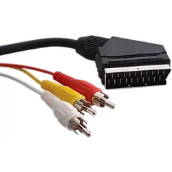 Horizons Kabl AV scart na 3 x RCA M/M