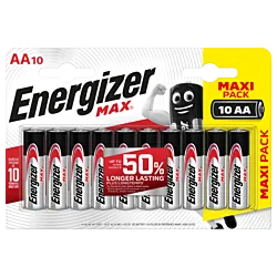 Energizer Alkalne baterije MAX AA - 10 komada
