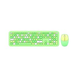 Mofii Komplet tastatura i miš Retro - Zeleni
