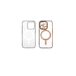 Just in Case 2u1 Extra case MAG MIX paket za iPhone 15 Pro Max - Pink
