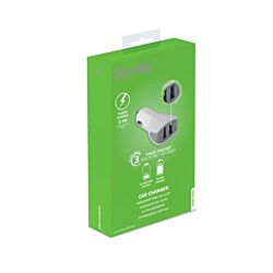 Celly Auto punjač za telefon CC2USBTURBOWH