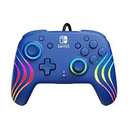 PDP Gaming kontroler Nintendo Switch Afterglow Wave - Plavi