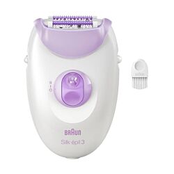 Braun Depilator SE3-000 - Belo-ljubičasti