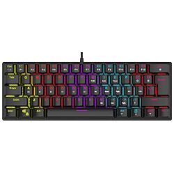 Rampage Gaming žična tastatura Plower K60 - Crna