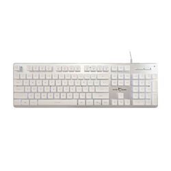 White Shark Gaming žična tastatura Tachi - White - US