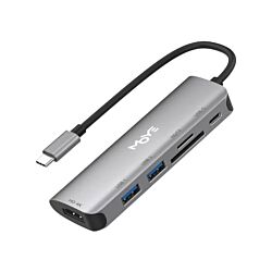 Moye USB Hub Core Multiport X6