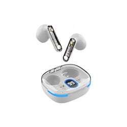 White Shark Bežične bubice TWS37 Hyperbeat - Bele